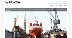 Desktop Screenshot of ozkartal.com