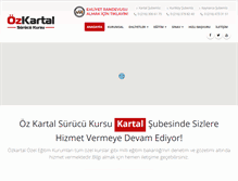 Tablet Screenshot of ozkartal.net